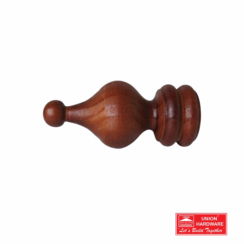 KC SHERWOOD DIY NAT FINIAL 35MM 2 P/PACK