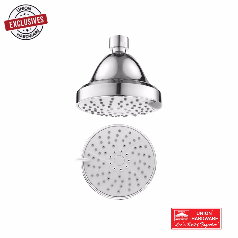 MES EDGE MIELA SHOWER ROSE 100MM 3 FCTN ROUND CHR