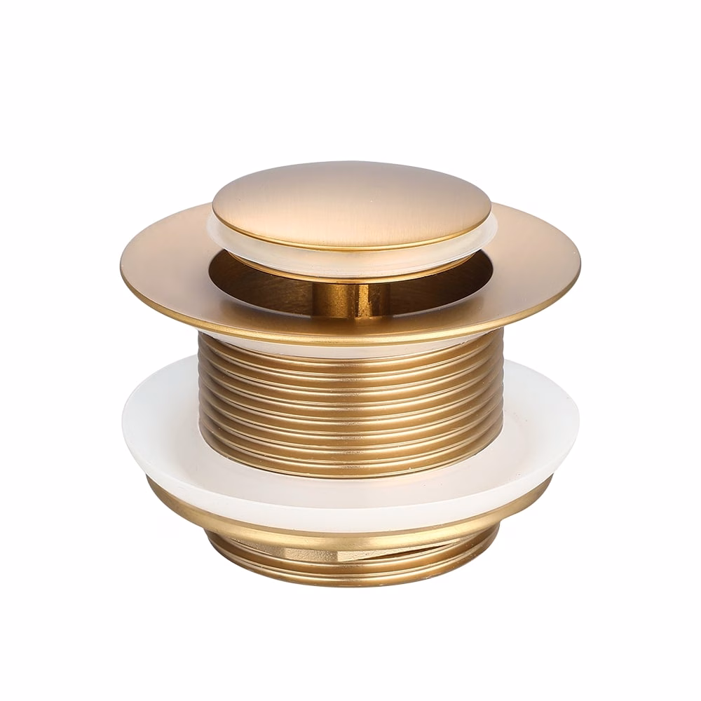 MES MIELA SATIN BRASS WASTE BATH-SINK PO
