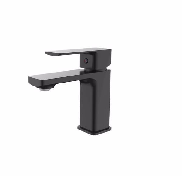 MES STERLYN DBL BLACK BASIN MIXER