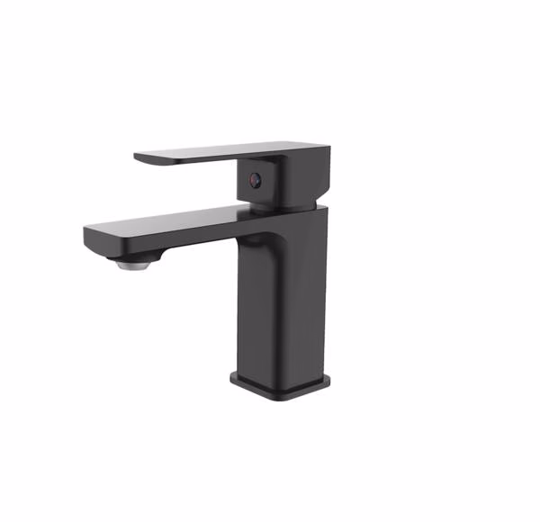 Mes Sterlyn Dbl Black Basin Mixer