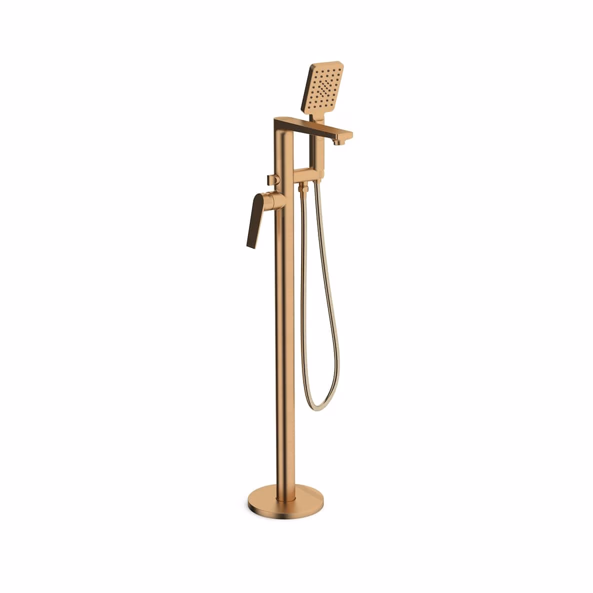 Mes Vita Brass Freestanding Mixer Chome