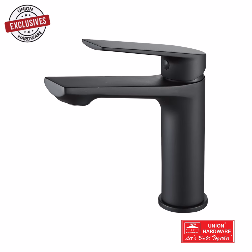 MES VITA DBLK BASIN MIXER LONG SL220VILB