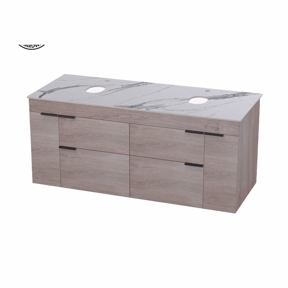 Montero 1200m Oak Vanity N Polaris Top Excl Basin