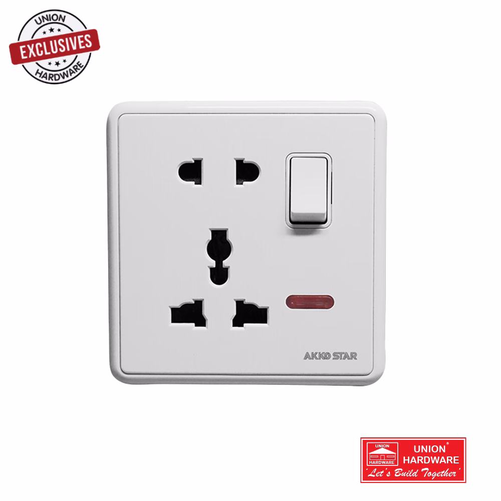 MULTIFUNCTION SOCKET 2 PIN+ 3 PIN 4076