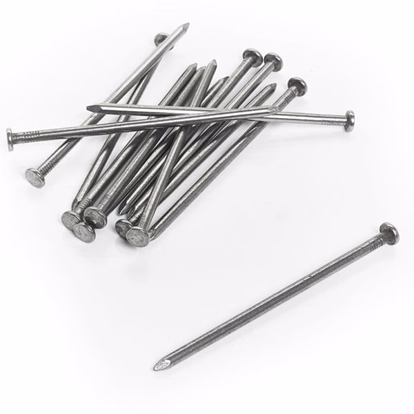 NAILS STEEL 75MM(3 INCH) 1KG FLAT ROUND