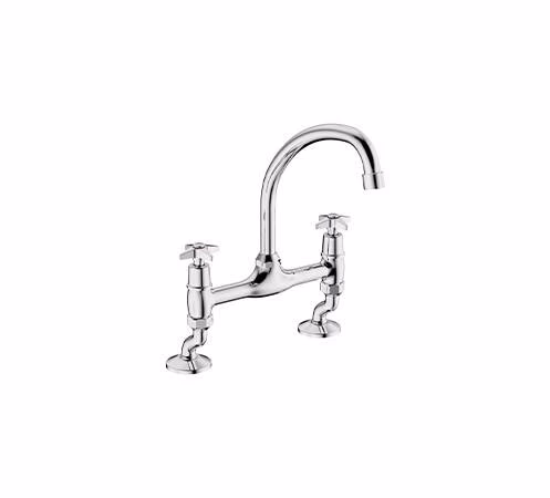 Non Ferrous 15mm Sink Mixer Pillar Tap 2