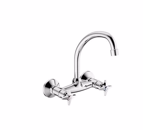 Non Ferrous 15mm Sink Mixer Wall Tap – 2