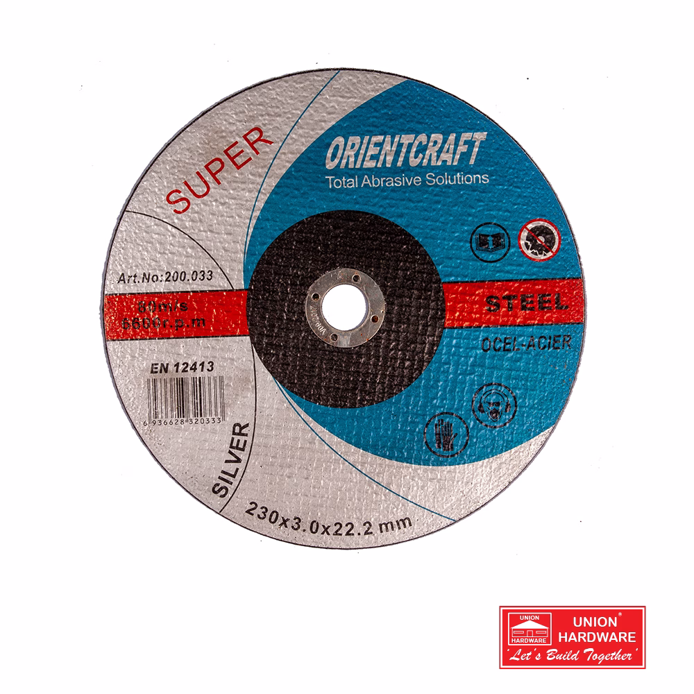 ORIENTCRAFT GRINDING DISC STEEL 230MM