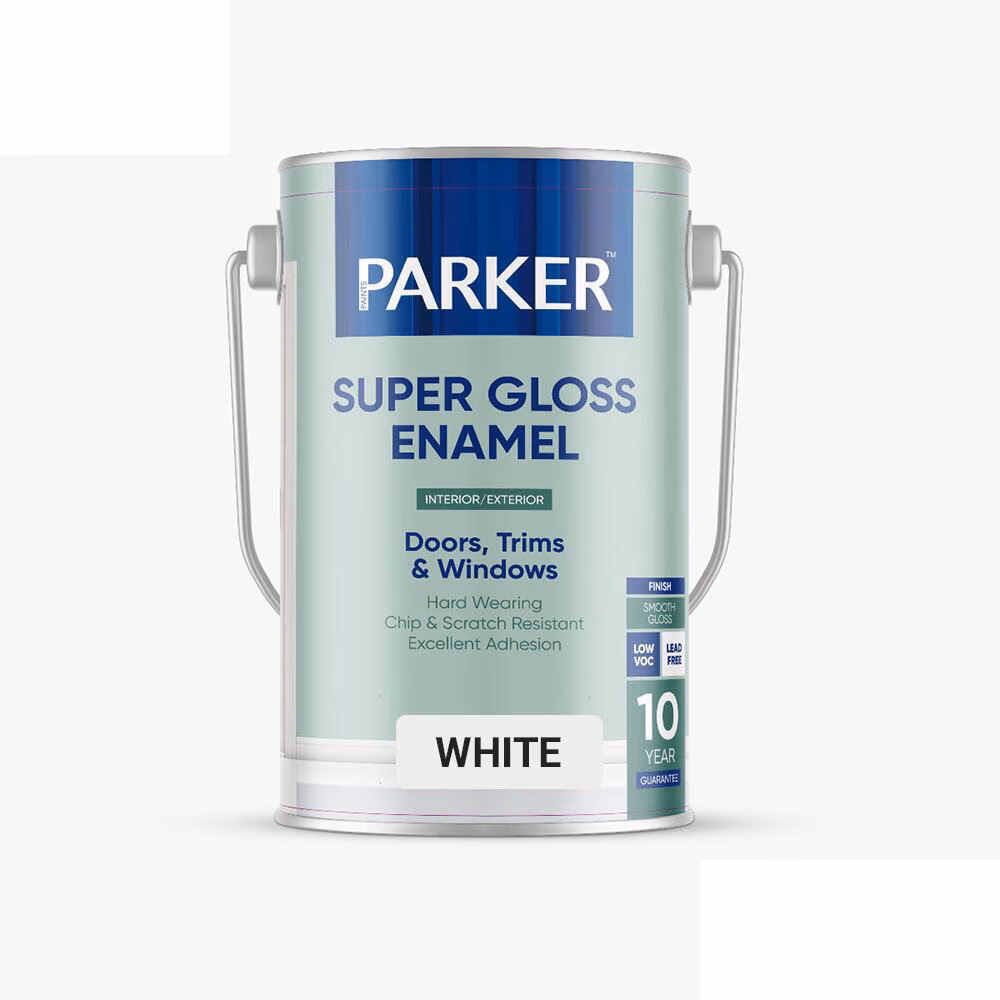 Parker Gloss Enamel White 5l