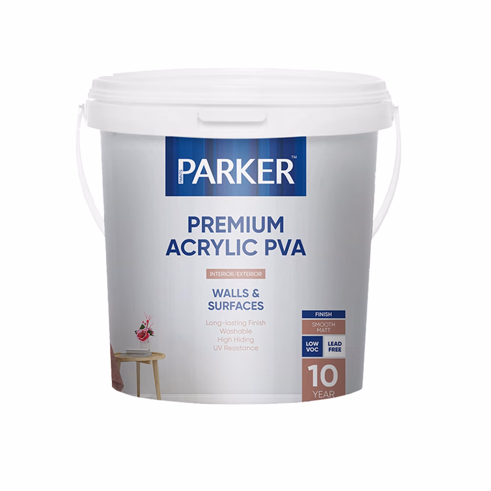 Parker Premium Acrylic Pva White 20l