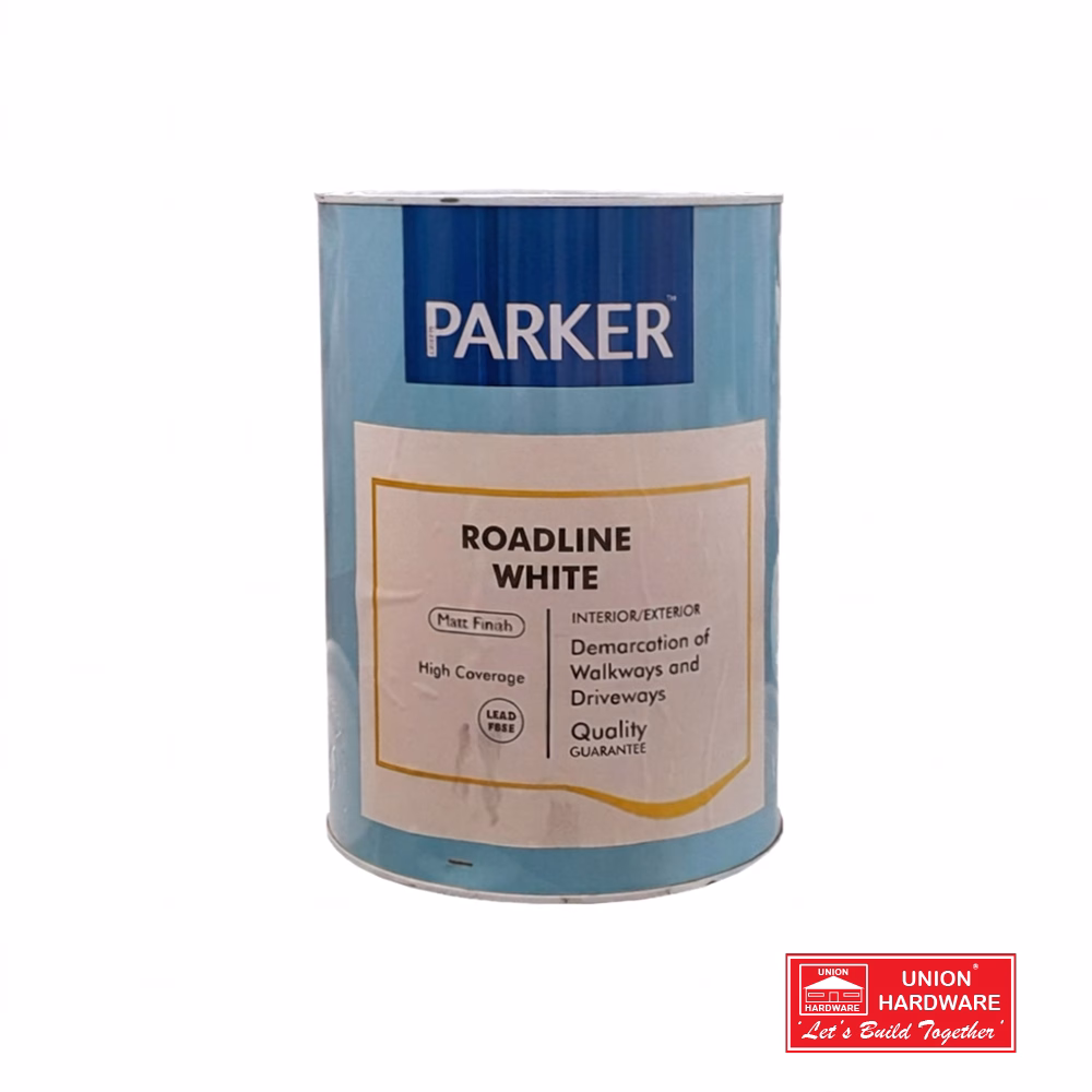 PARKER ROADLINE SOLVENT BASED WHITE 5L