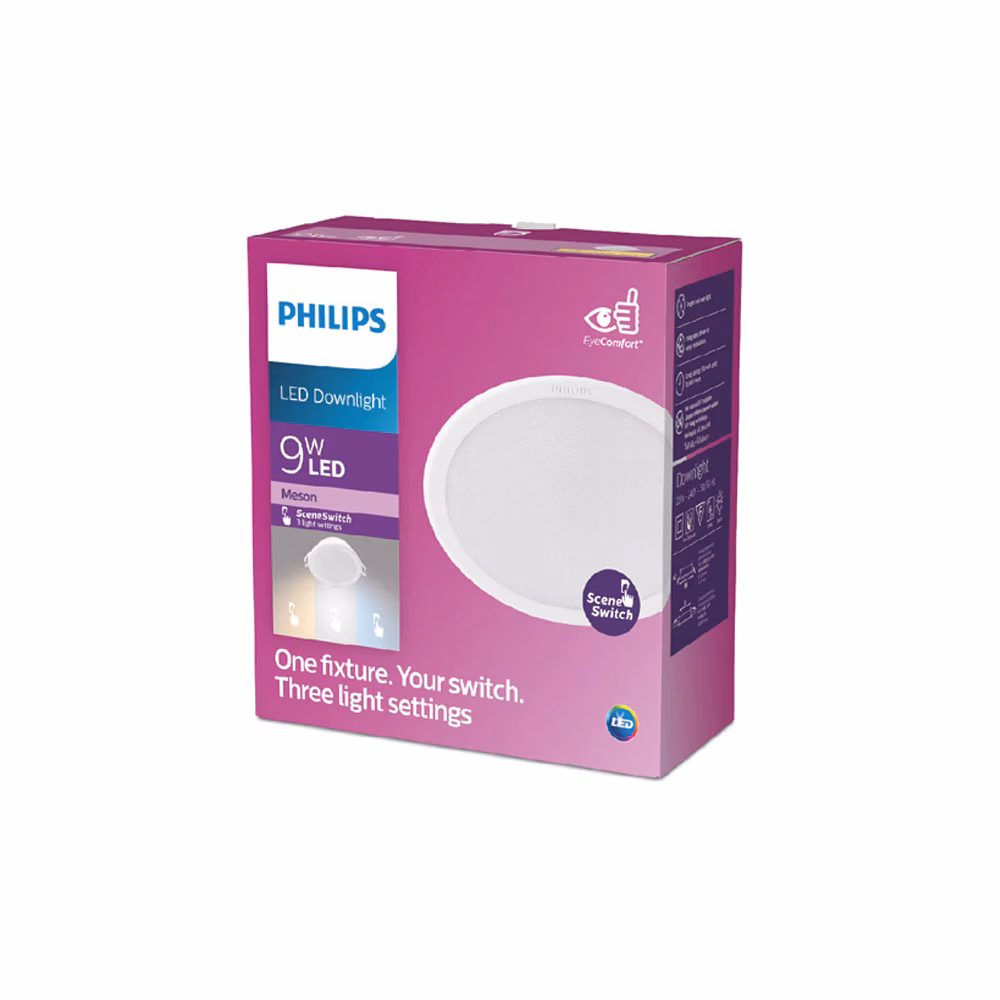 Philips Downlight Square 13w 3o 140mm X4