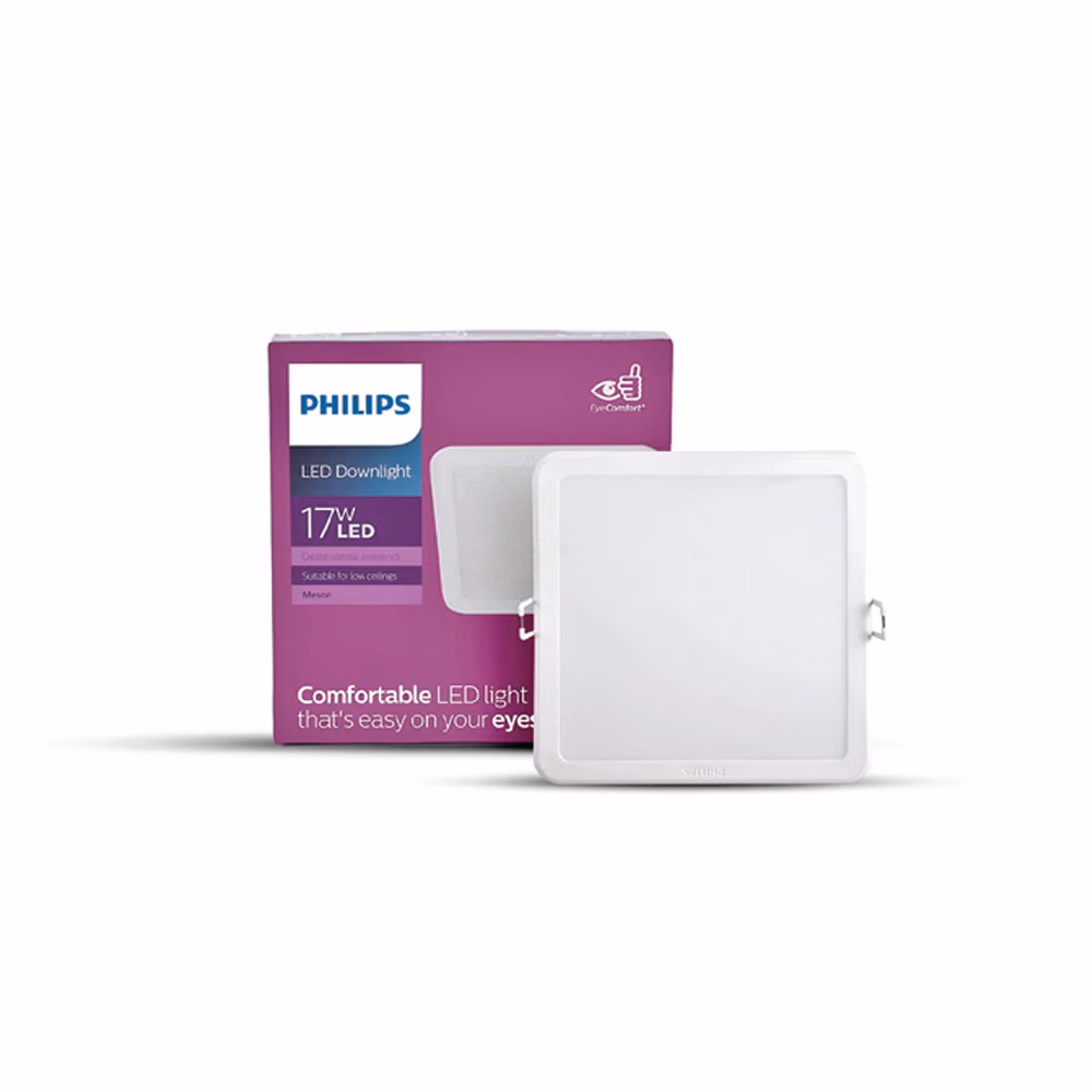 Philips Downlight Square Cut In 17w 30k