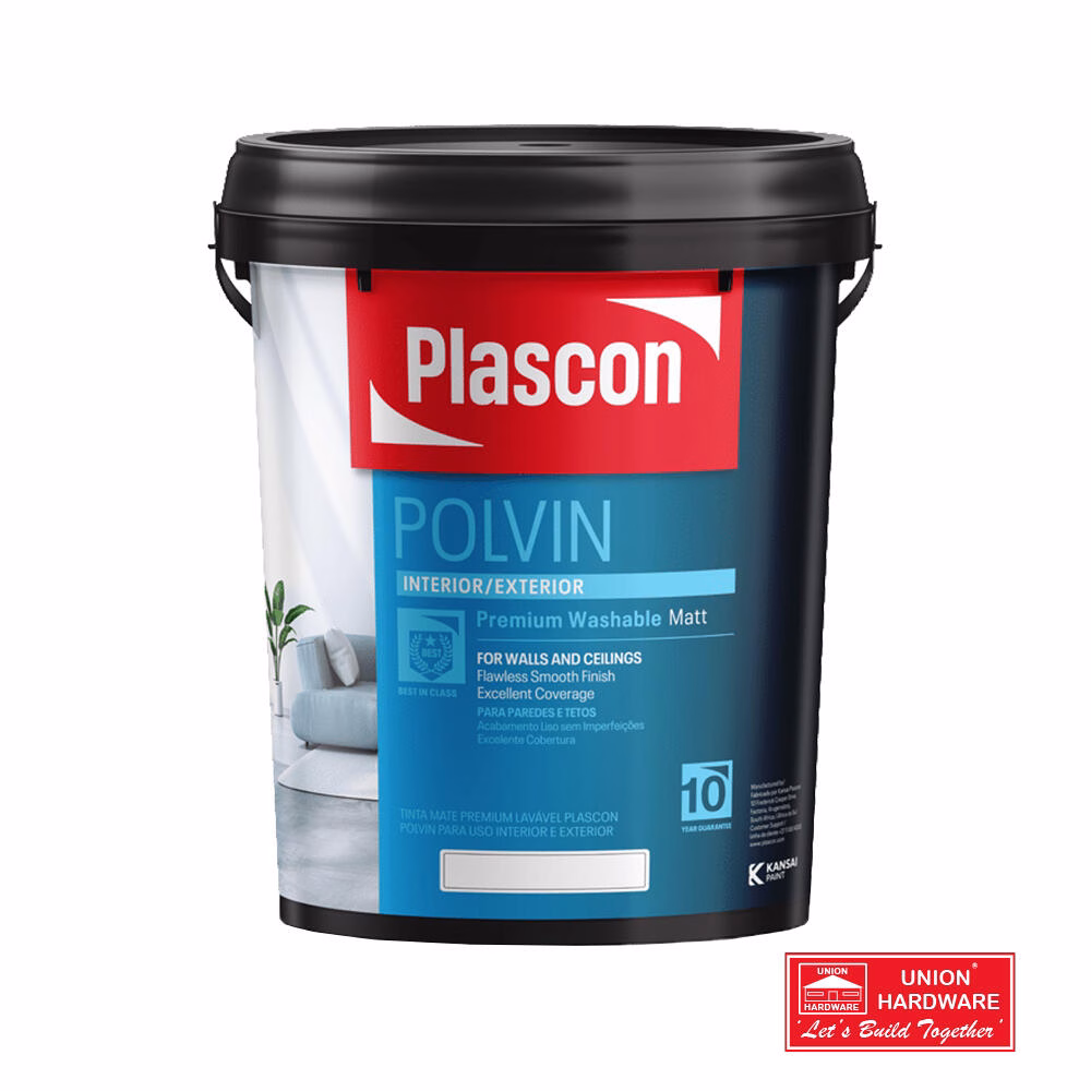 PLASCON POLVIN SUPER ACRYLIC WHITE 20L