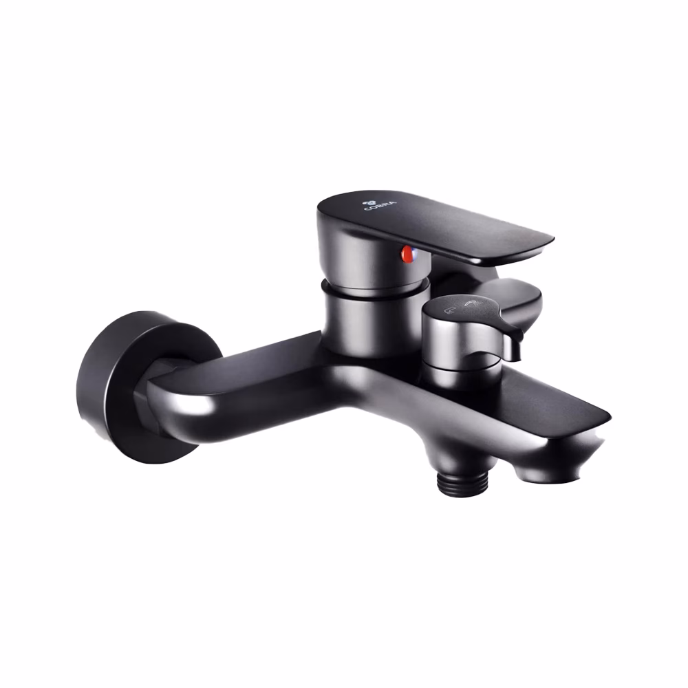 Cobra Seine Ebony Bath Mixer Exp Mt Blk