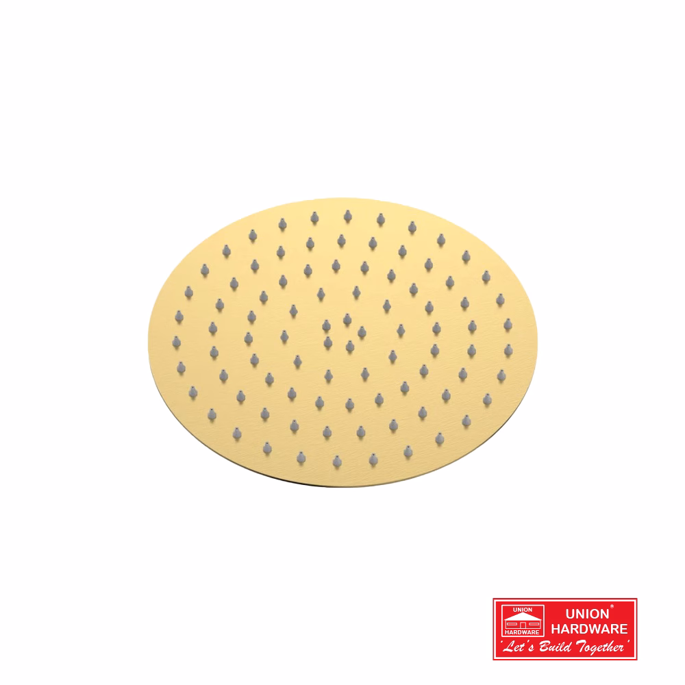 COBRA SEINE SHOWER HEAD 200MM BR GOLD