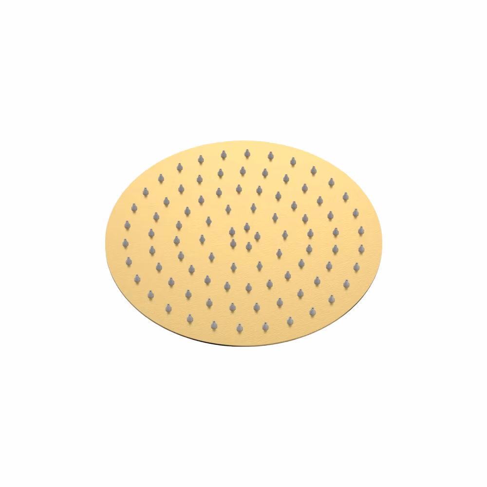 Cobra Seine Shower Head 200mm Br Gold