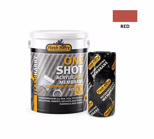 Roof Seal + Mbr Flash Harry 5l Red
