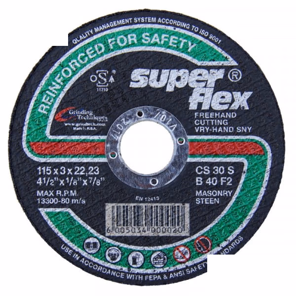 Superflex 115mm Cutting Disc Masonry
