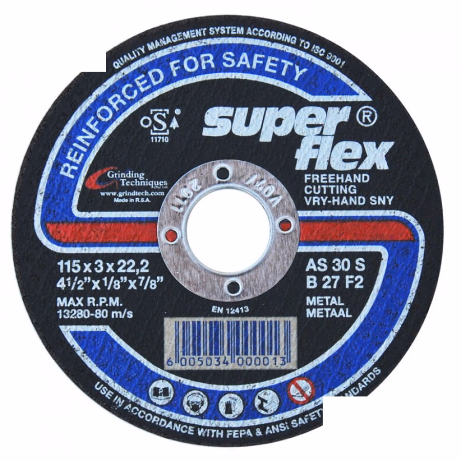 Superflex 115mm Cutting Disk Metal