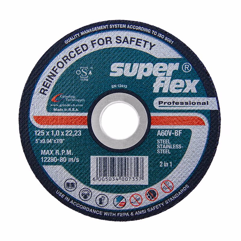SUPERFLEX 115MM UNIVERSAL BLUE SLIMLINE
