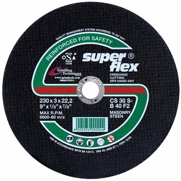 SUPERFLEX 230MM CUTTING DISC MASONRY