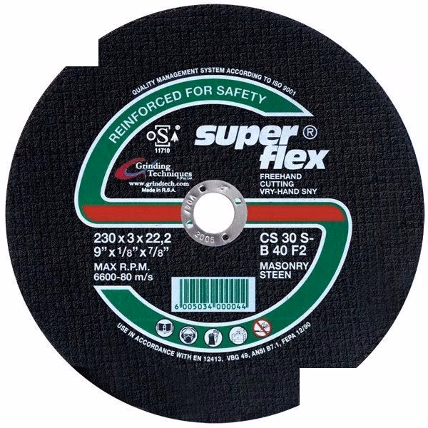 Superflex 230mm Cutting Disc Masonry