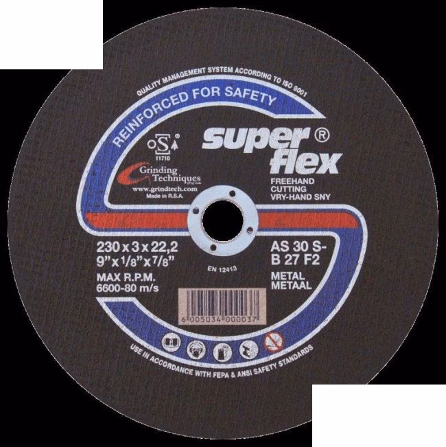 Superflex 230mm Cutting Disc Metal