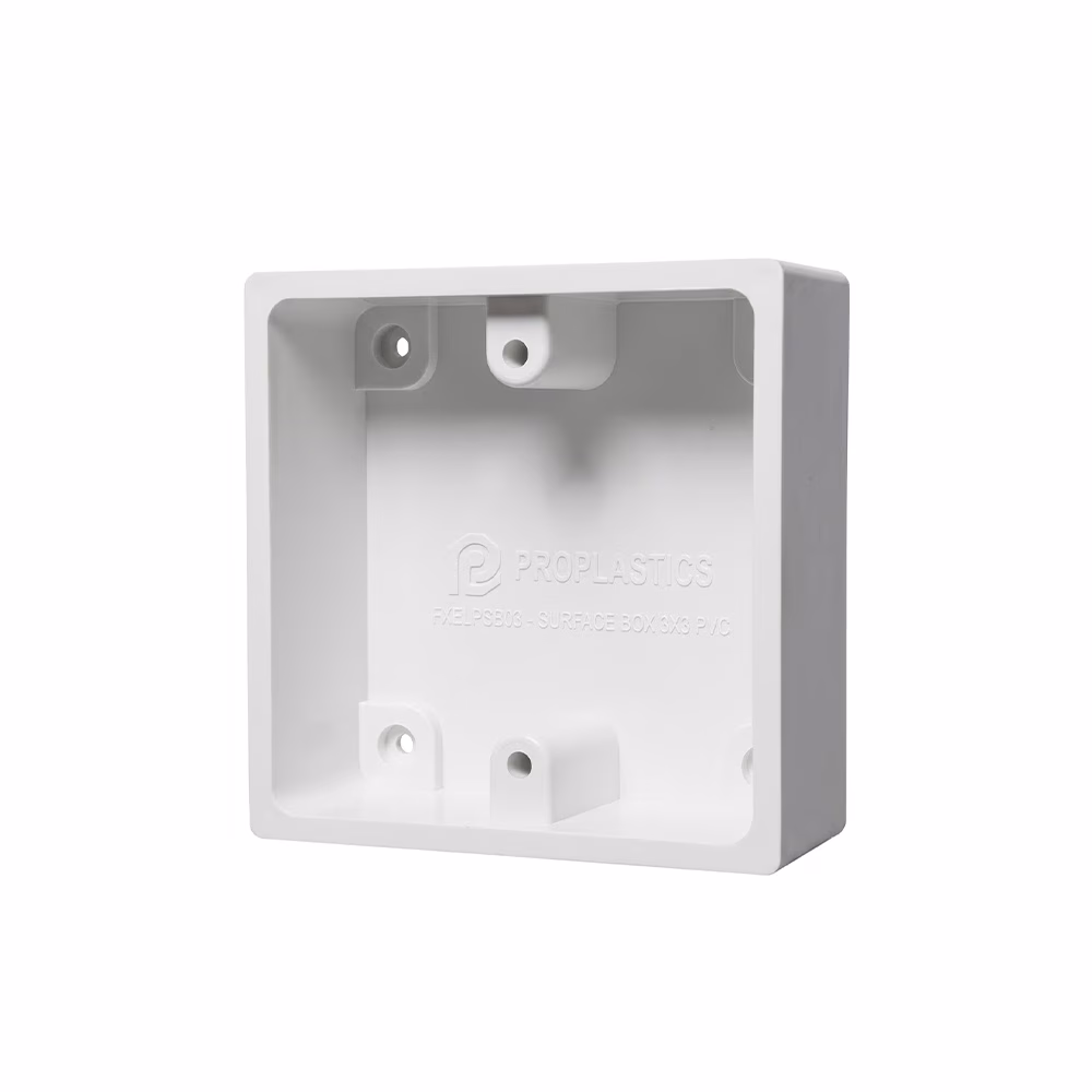 Surface Box 3x3 Pvc