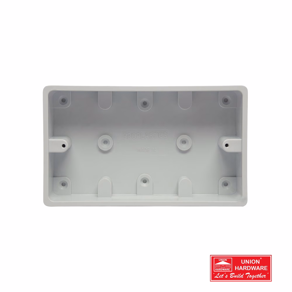 SURFACE BOX 6X3 PVC