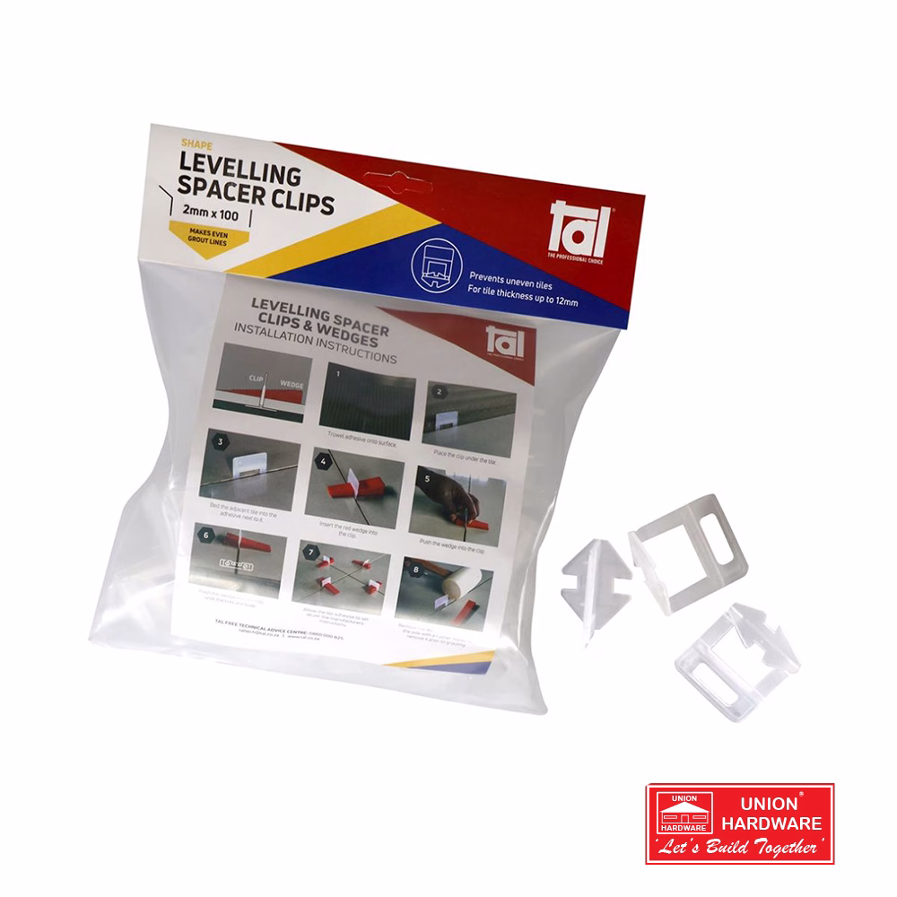 TAL SPACER CLIPS 2MM (100 PER BAG)