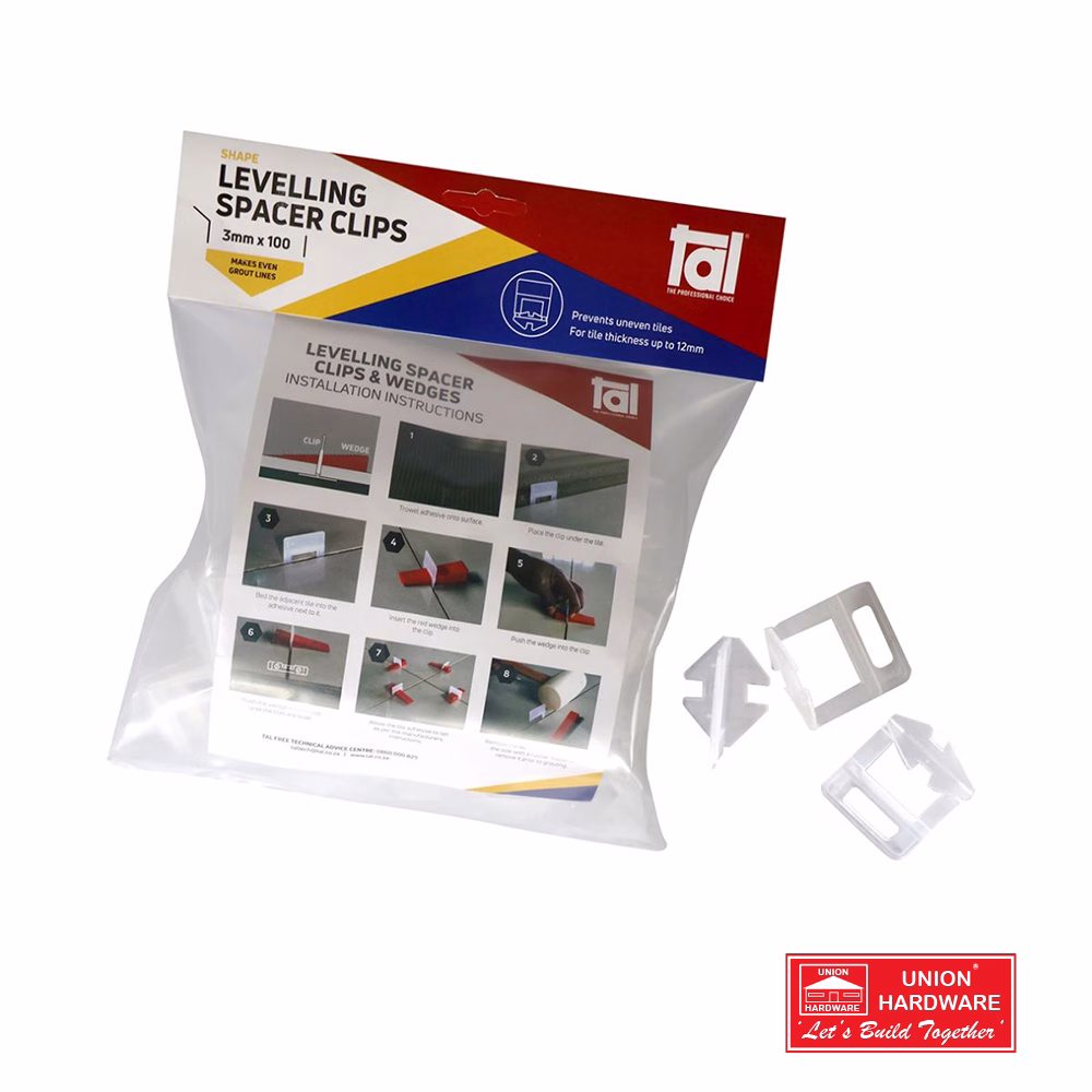 TAL SPACER CLIPS 3MM (100 PER BAG)