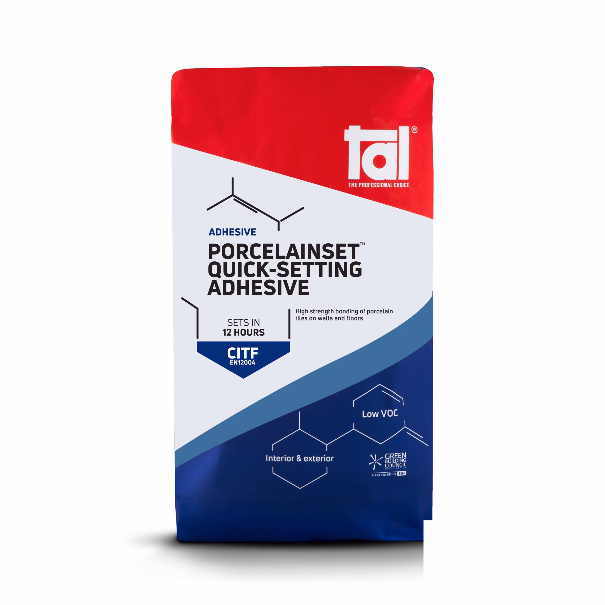 Tal Tile Adhesive Porcelain Set 12hr 20k