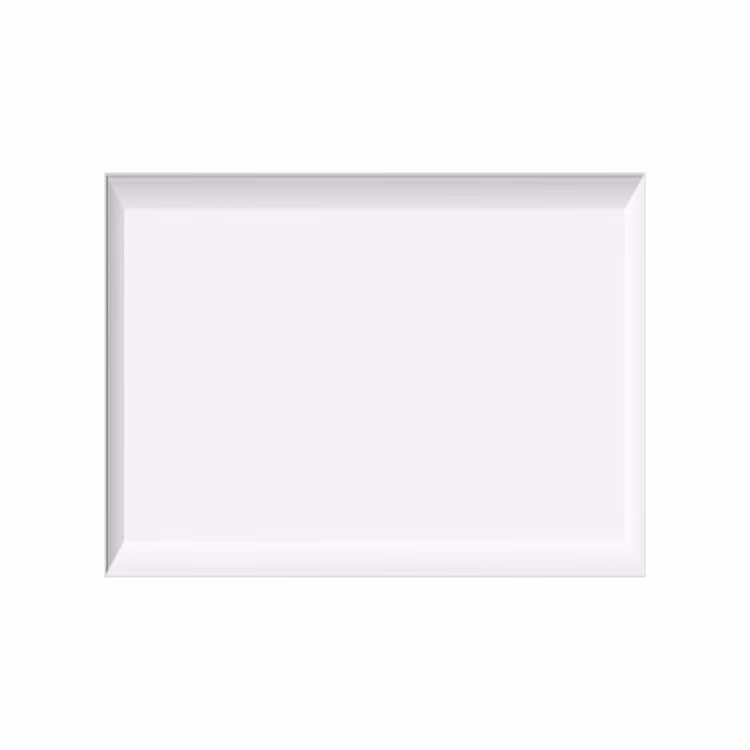 Tile Bevel Shiny White 200x500 1.7m2