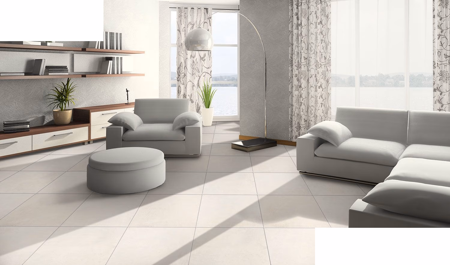 Tile London White Eco 600x600 2.16m2 A G