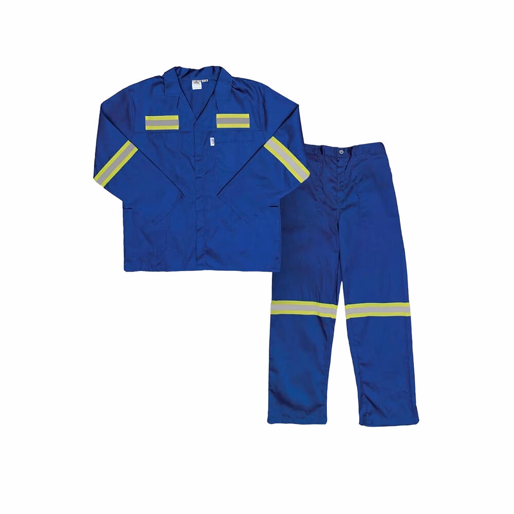 Tz Reflective Worksuit Royal Blue Small