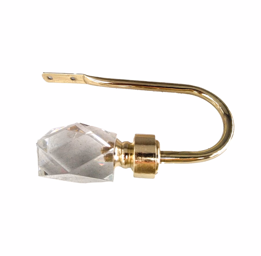 Union Curtain Holdback + Crystal Gold