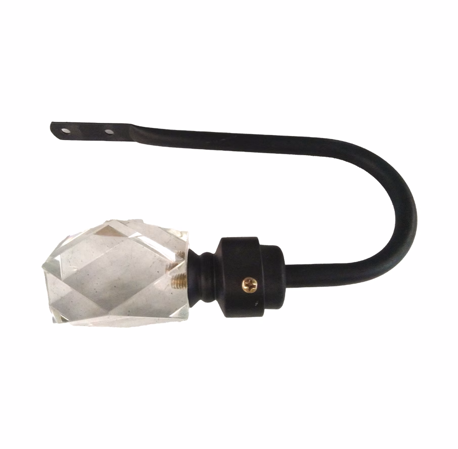 UNION CURTAIN HOLDBACK + CRYSTAL MATT BL