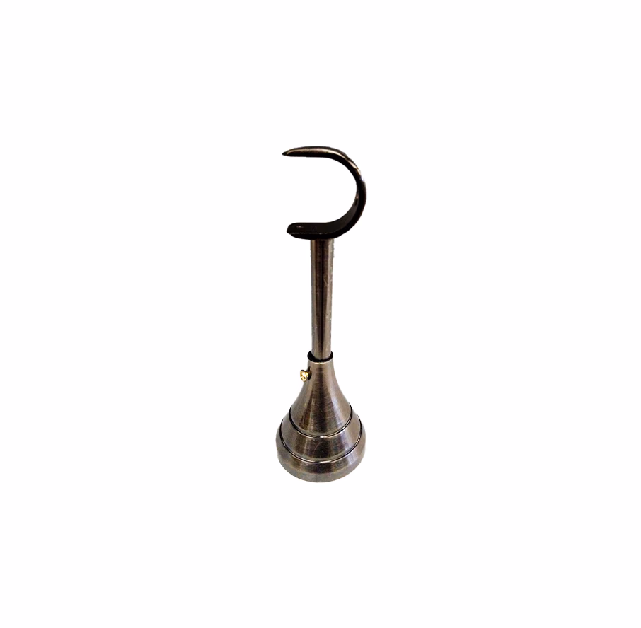 Union Curtain Rod Barcket Black