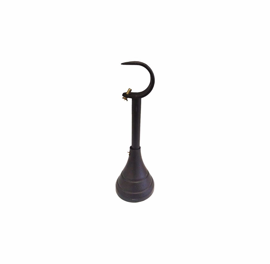 UNION CURTAIN ROD BRACKET MATT BLACK