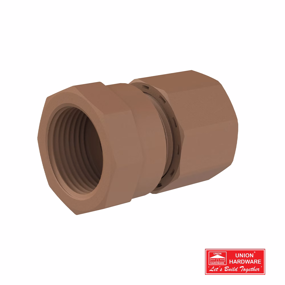UNITWIST COUPLER STRAIGHT FI CXFI RED. 15X22