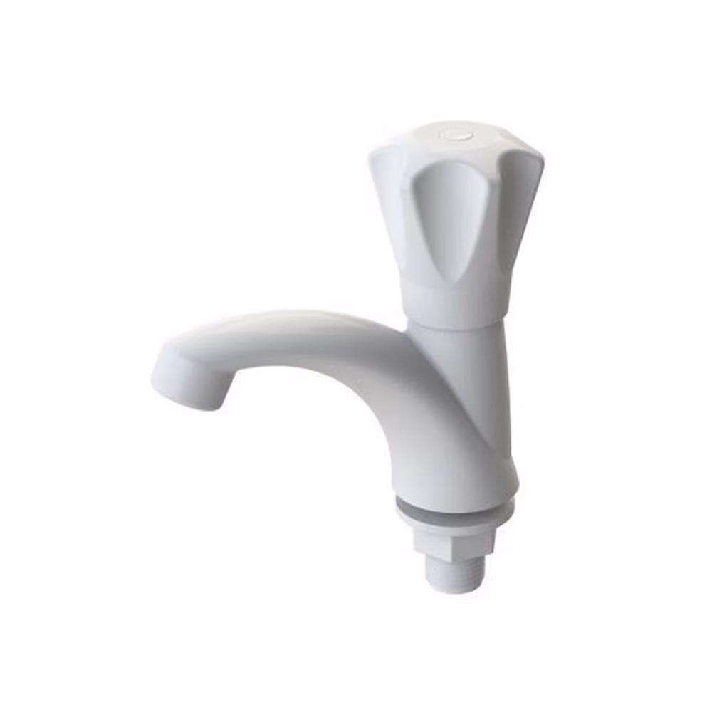 Unitwist Pillar Tap 15mm White