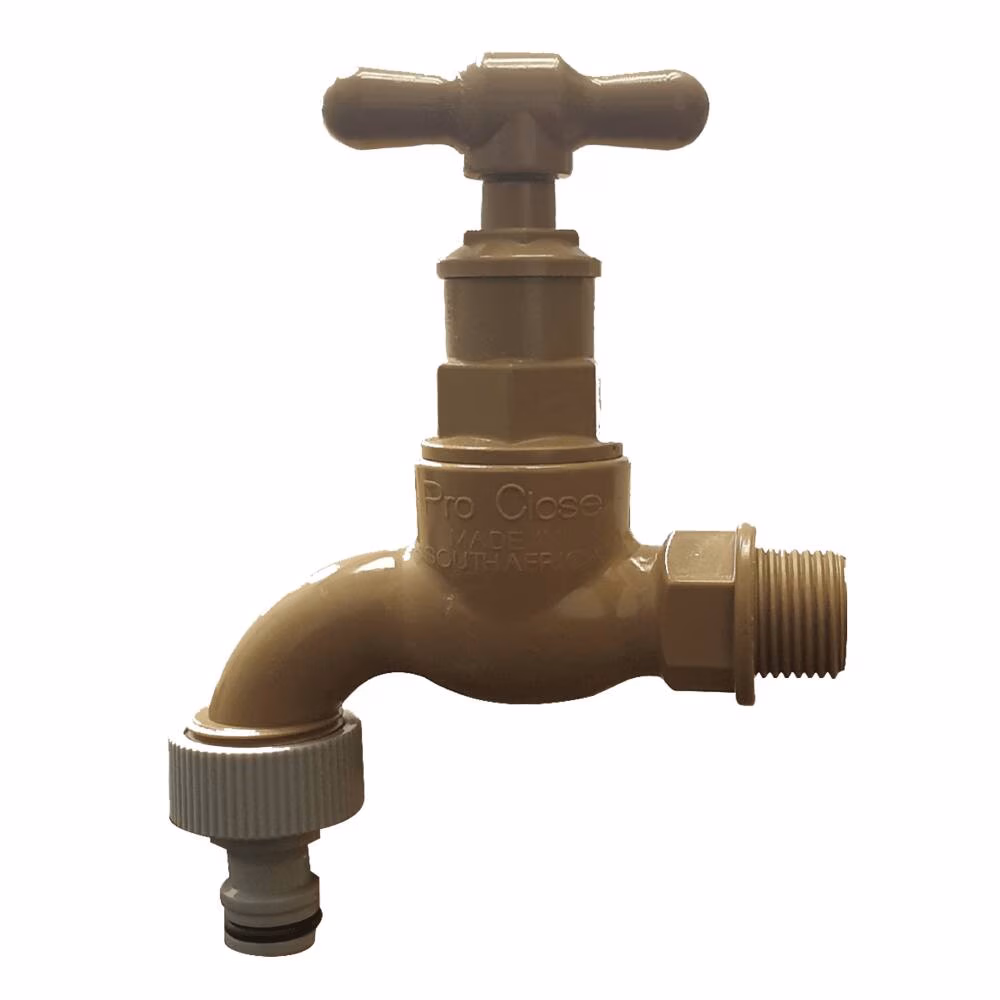Unitwist Tap Garden Pl Brown 15mm Pro Cl