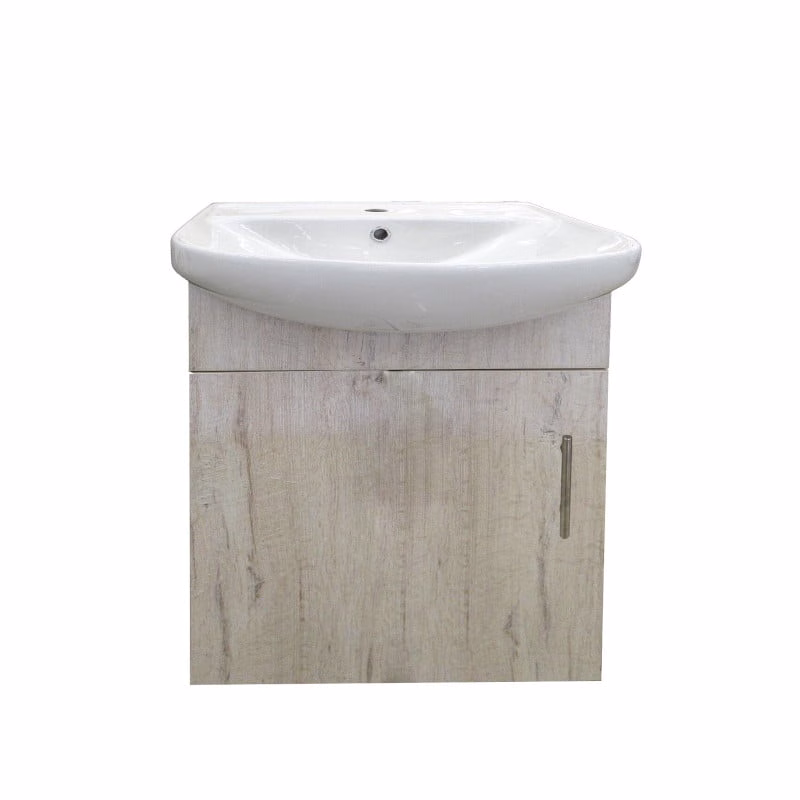 VANITY BASIN CI NORDIC ICE 460MM 1 DOOR
