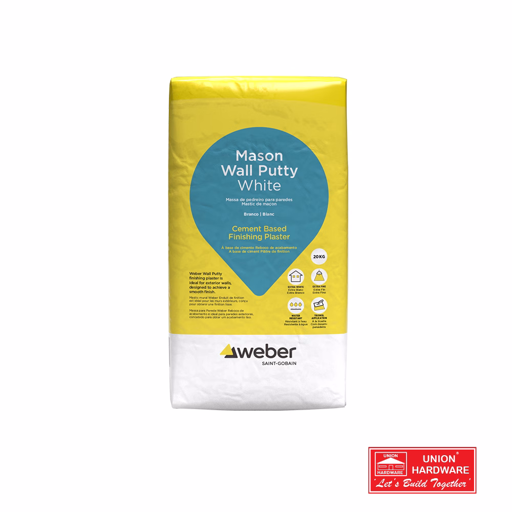 WEBER WALL PUTTY WHITE 20KG