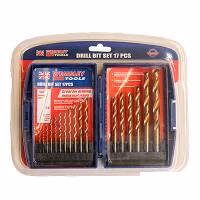 Wembly Drill Bit Set Hss Met 17pce 1.5-9