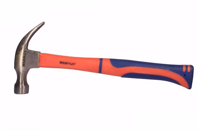 Wembly Hammer Claw Fibre Glass 16oz Dro