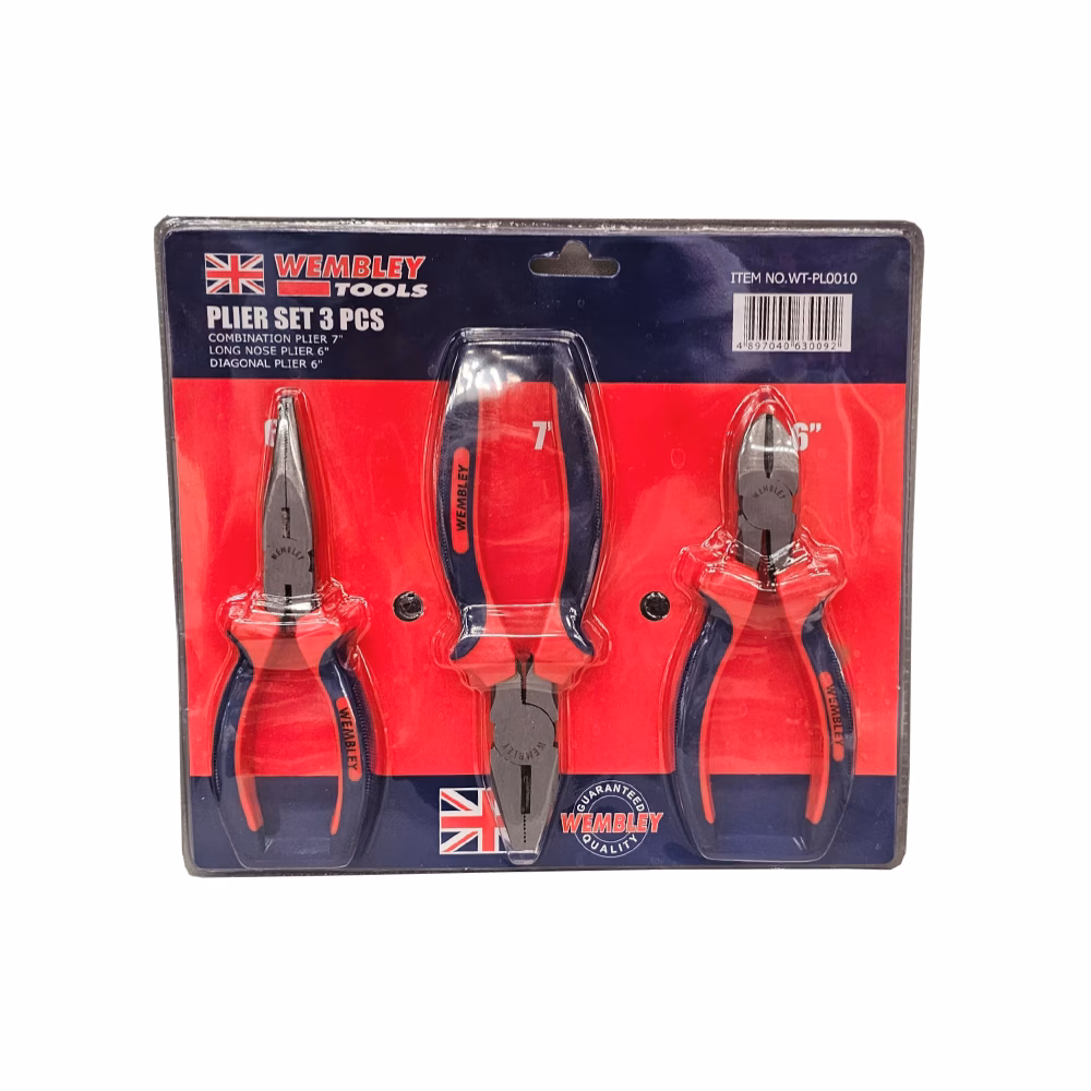 Wembly Plier Set 3 Pce