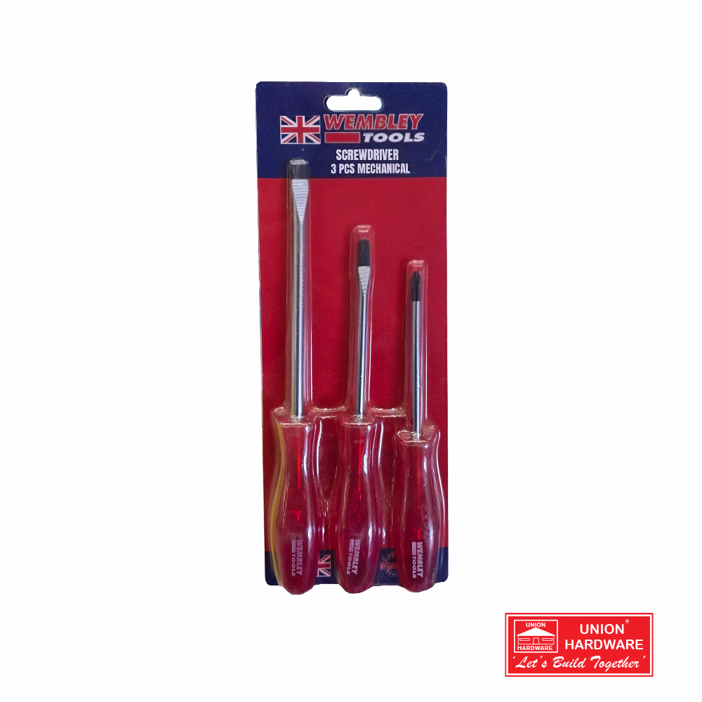 WEMBLY S.DRIVER 3 PCE MECHANICAL B.TIP